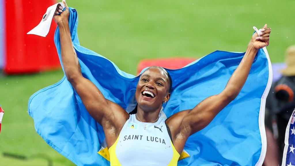 How Alfred went from breaking point to Olympic 100m gold