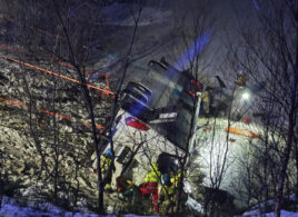 bus crash in Norway